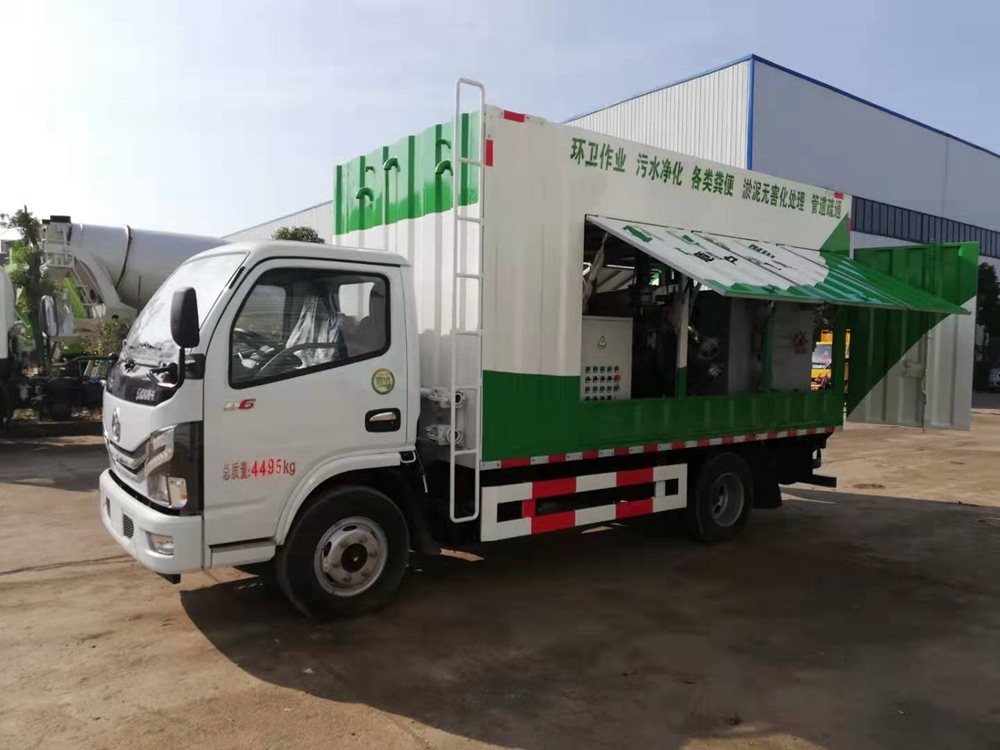 東風(fēng)多利卡D6吸污凈化車
