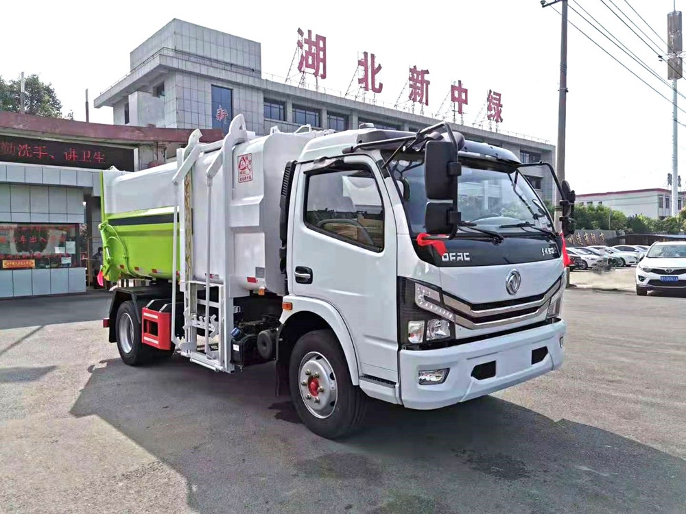 【10立方】 多利卡D7右側掛桶垃圾車