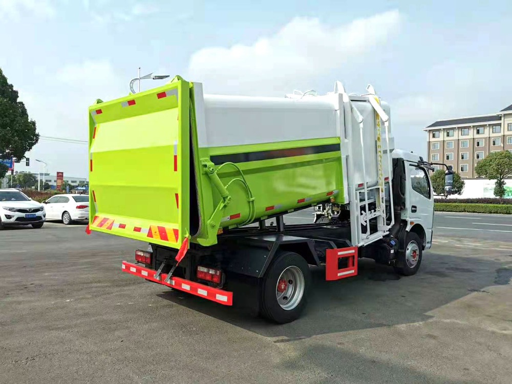 【10立方】 多利卡D7右側掛桶垃圾車