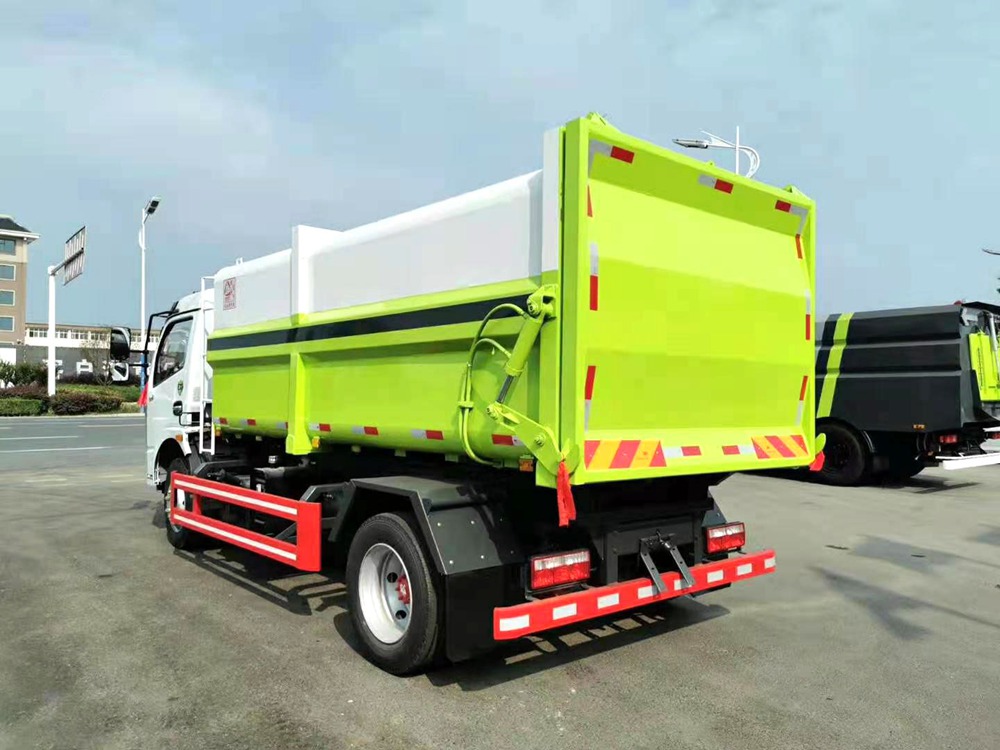 【10立方】 多利卡D7右側掛桶垃圾車