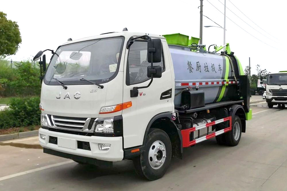 【4.5立方】江淮駿鈴國(guó)六餐廚垃圾車(chē)