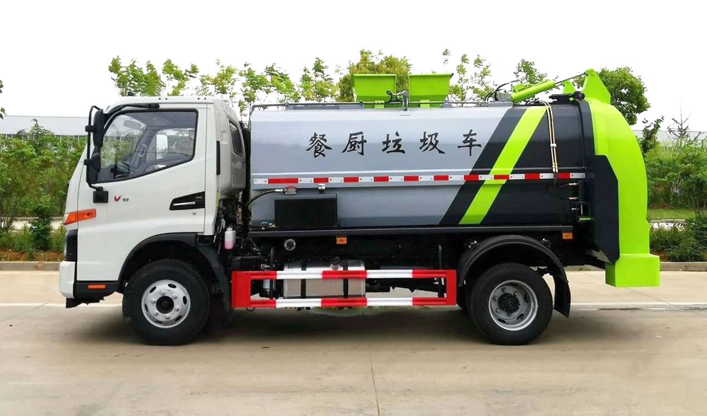 【4.5立方】江淮駿鈴國(guó)六餐廚垃圾車(chē)
