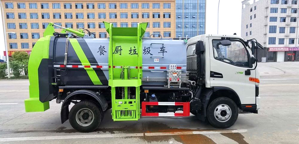 【4.5立方】江淮駿鈴國(guó)六餐廚垃圾車(chē)